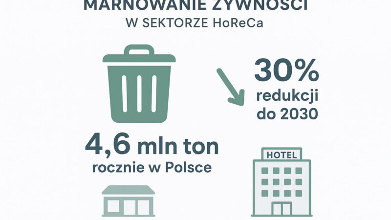 Inteligentne strategie zbierania odpadów żywnościowych dla restauracji, hoteli i usług cateringowych